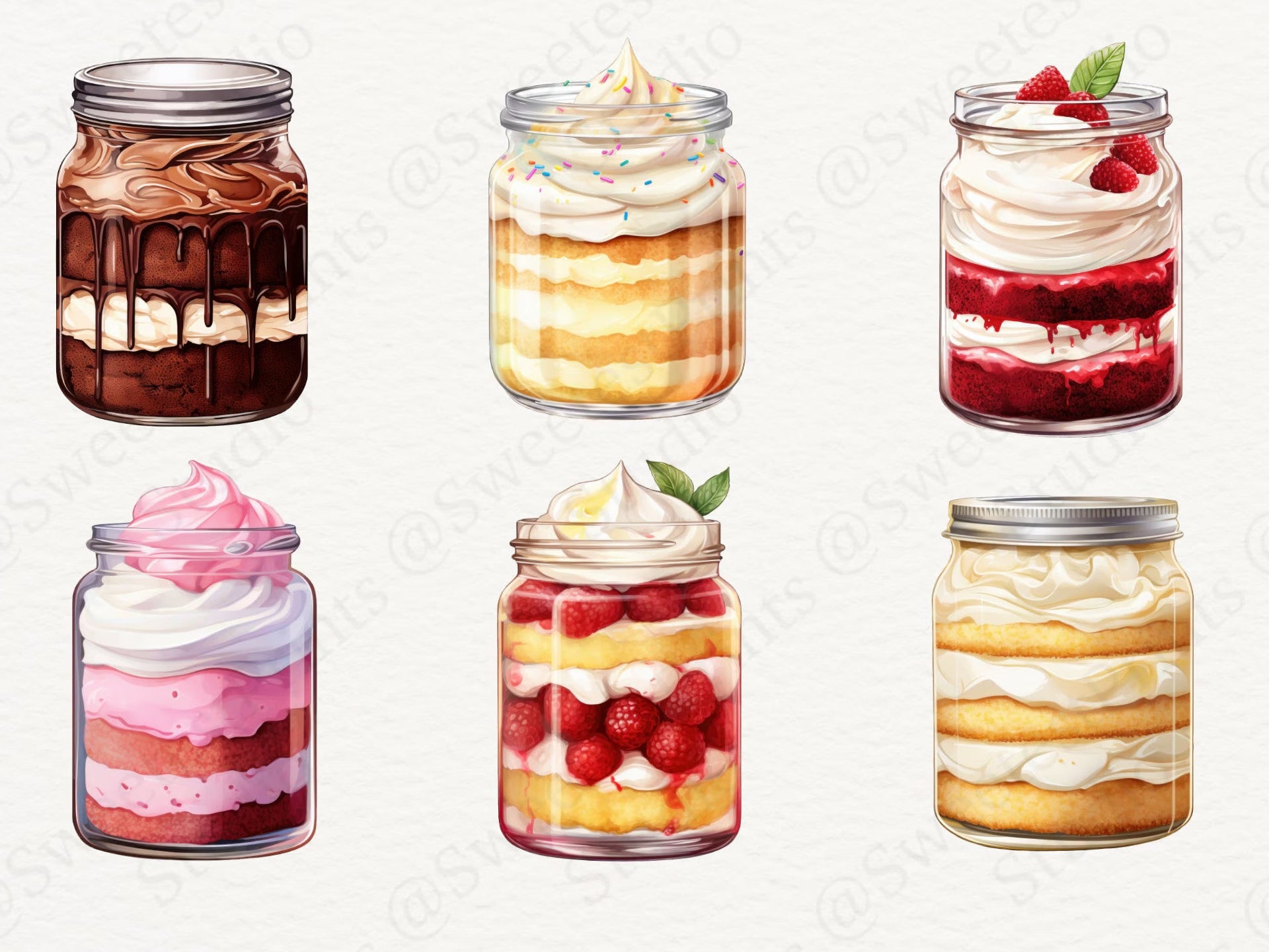 Mason Jar desserts